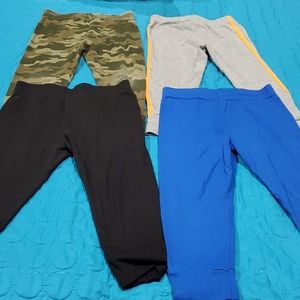 Bundle: 4 Toddler Boy sweat pants